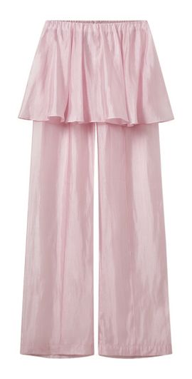 THE GARMENT THE GARMENT Gillian Peplum Pants Pink UK 8