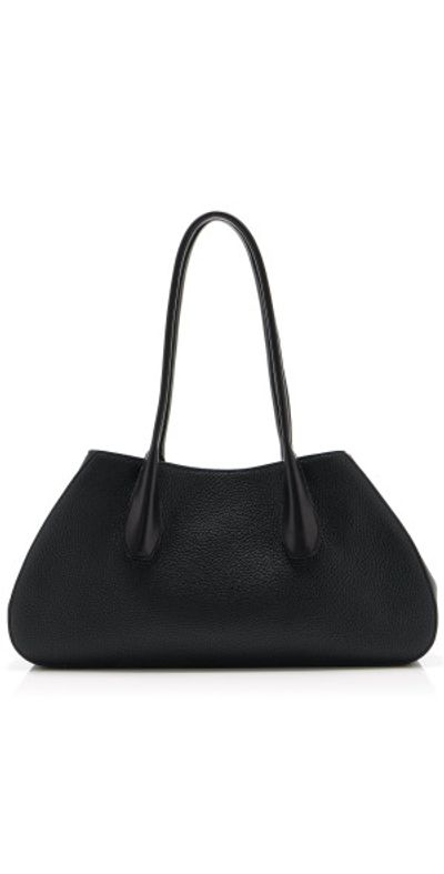 The Row The Row - Alger Leather Shoulder Bag - Black - OS