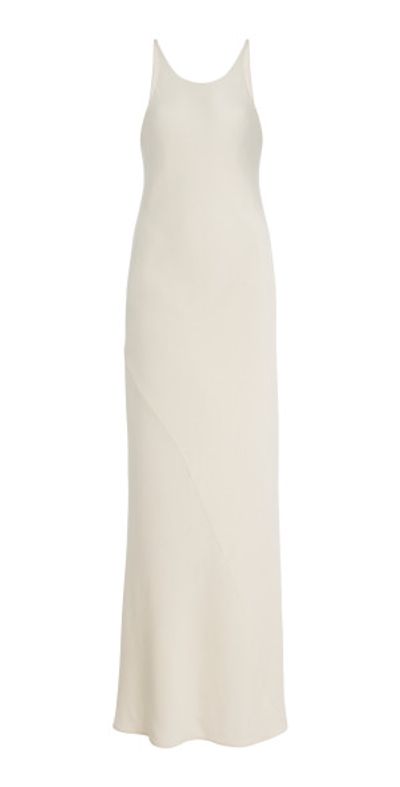 the row silk slip dress Santi Dress by The Row- La Garonne