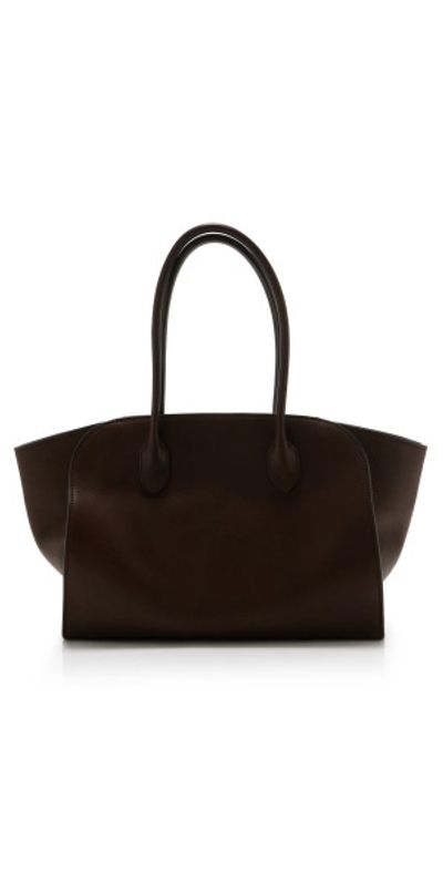 The Row The Row - Marlo 12 Leather Tote Bag - Brown - OS