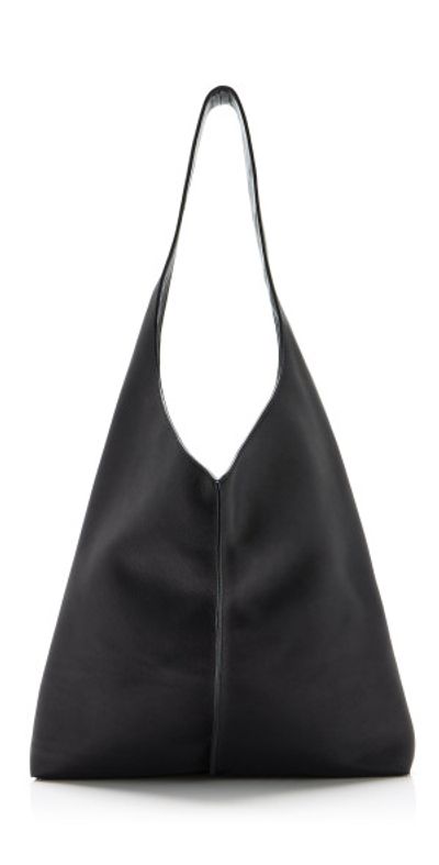 The Row The Row - Small Bindle Leather Bag - Black - OS