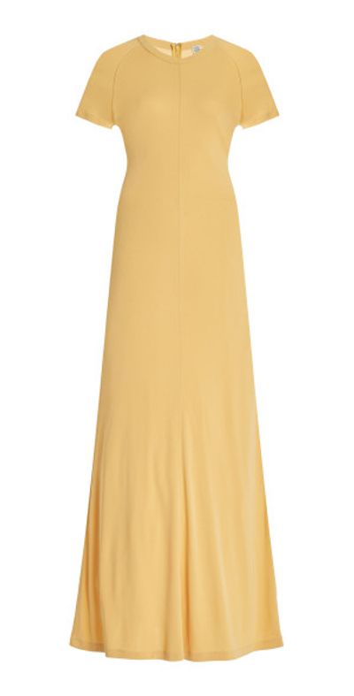 chinese dress ladies Draped Jersey Dress by TOTEME main image 0