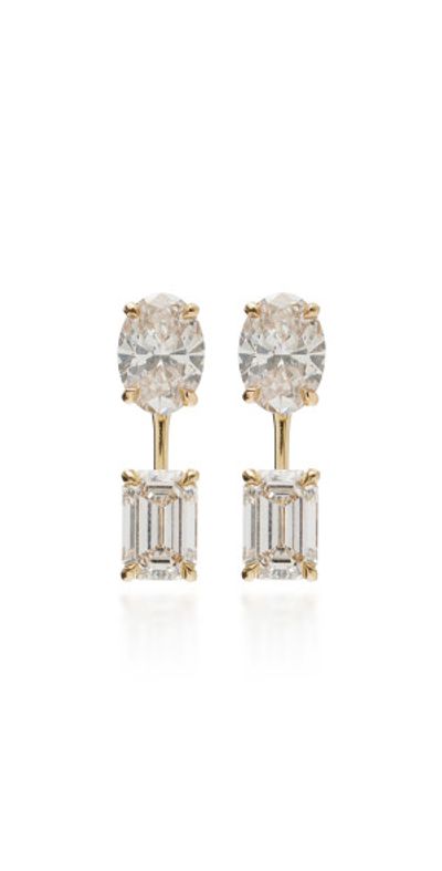 VRAI VRAI - 14K Yellow Gold Diamond Earrings - Gold - OS - Gifts For Her
