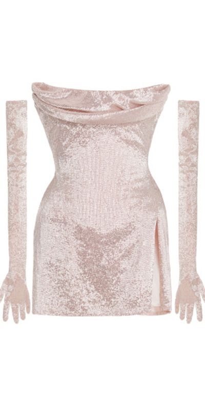 Wiederhoeft - - Bead-Embellished Mini Corset Dress - Pink - US 2 - Only At Moda Operandi Wiederhoeft - - Bead-Embellished Mini Corset Dress - Pink - US 2 - Only At Moda Operandi