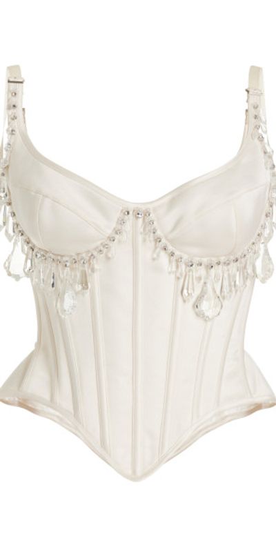 wiederhoeft bead-embellished mini corset dress Pink Mini Ivy Dress