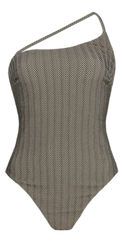 Zulu & Zephyr Zulu & Zephyr - Chevron One-Piece Swimsuit - Print - US 10