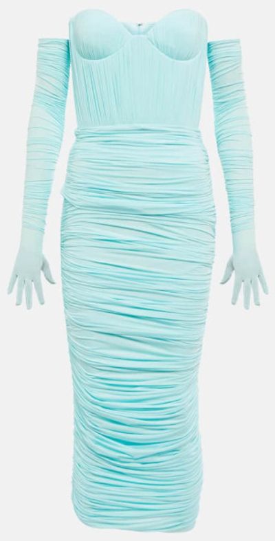 bardot emerald green dress Emerald Off-Shoulder Bell Sleeve Midi Dress by Bardot – SilkRoll
