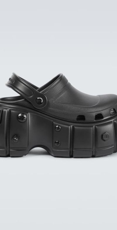 Balenciaga x Crocs HardCrocs platform sandals