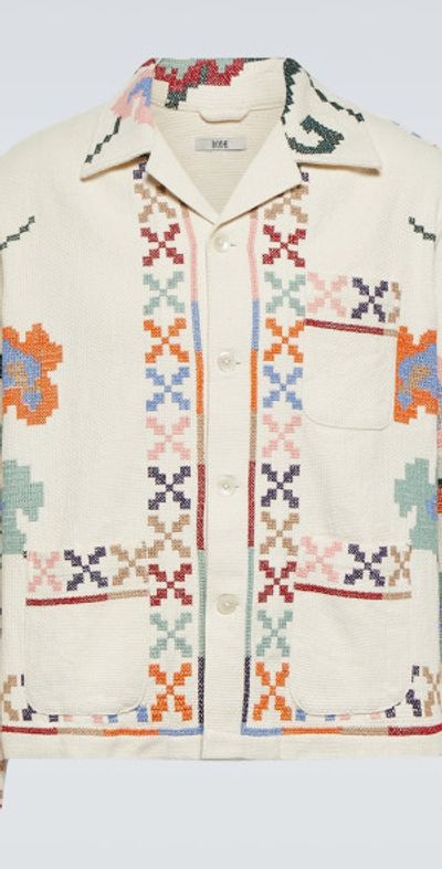 Bode Bode Prisma embroidered cotton overshirt