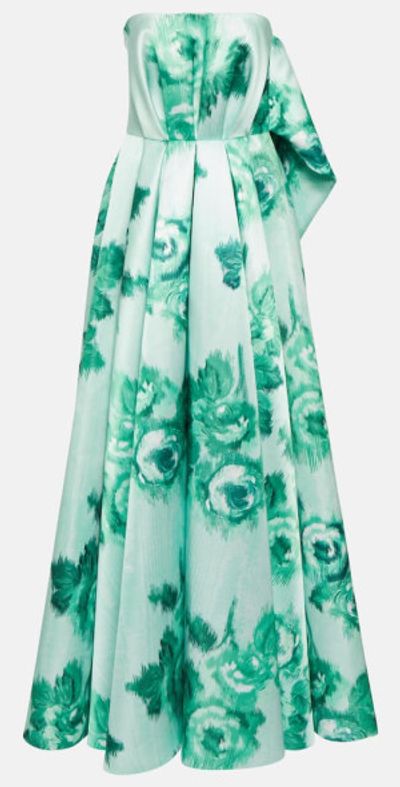 Emilia Wickstead Emilia Wickstead Merope strapless floral gown