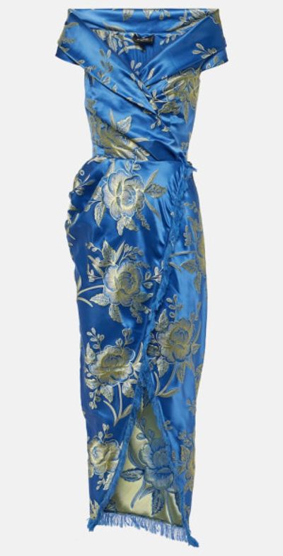 dolce and gabbana blue lace dress Etro main image 1