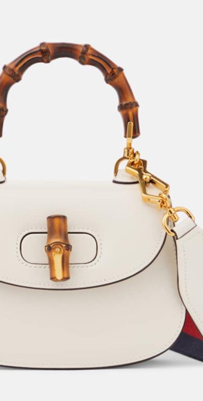 Gucci Gucci Gucci Bamboo 1947 Small leather shoulder bag