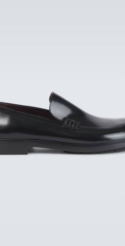 Lanvin Spinto polished leather loafers size 42/us size 9 Lanvin Spinto polished leather loafers size | Mercari main image 3