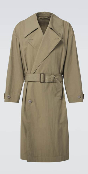 Lemaire - Tibetan cotton-blend trench coat