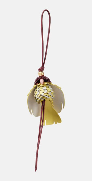 【Loewe】Bird leather bag charm Loewe Bird leather bag charm Loewe