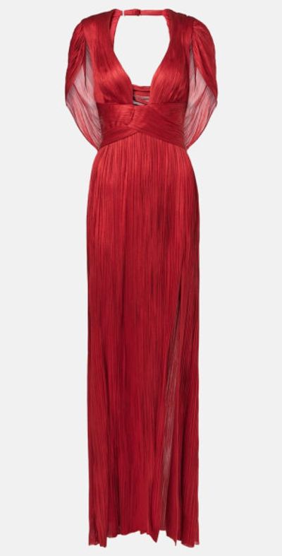 Maria Lucia Hohan Maria Lucia Hohan Laurel caped silk gown