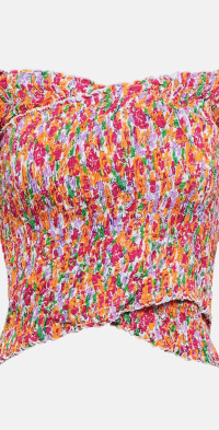 Poupette St Barth - Brie striped cotton top