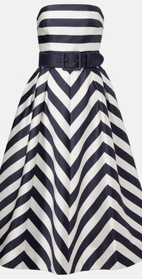 Rebecca Vallance - Bailey belted pleated maxi dress