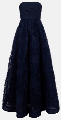 Rebecca Vallance - Layana strapless embellished gown