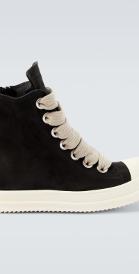 Rick Owens - Black & Off-White Hollywood Jumbolace Geobasket