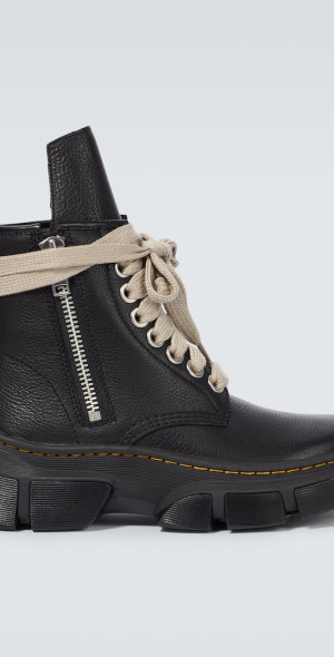 Rick Owens - x Dr. Martens 1460 DMXL Jumbo Lace leather boots