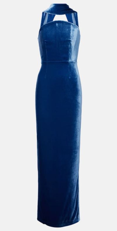 blue roland mouret dress Colors 3237 Size 4 Light Blue Prom Dress Sheer Lace A Line Long Sleeve –  Glass Slipper Formals main image 1