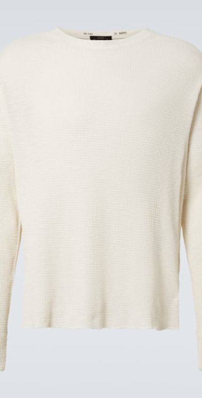 RRL RRL Waffle-knit cotton sweater
