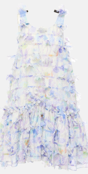 **Enchanting Floral AppliquÃ© Gown: A Masterpiece for Special Occasions**