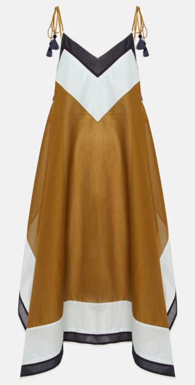brown sweater dress fashion nova TORY BURCH Size L Yellow 8926 Dress  conSHINEment