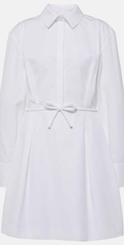 Valentino Valentino Cotton poplin shirt dress