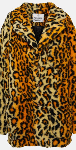 Vivienne Westwood - Leopard-print faux-fur coat