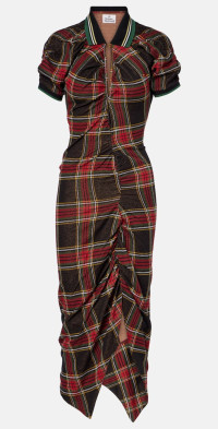 ワンピース VIVIENNE WESTWOOD PULLING DRESS WITH TARTAN PATTERN Vivienne Westwood Pulling dress with tartan pattern – Lord