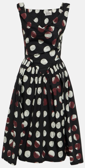 Vivienne Westwood - Sunday printed cotton midi dress