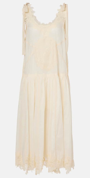 Zimmermann Women's Cascadian Short Dress Yellow