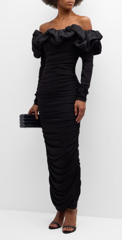 Acler - Ambleside Off-The-Shoulder Midi Dress