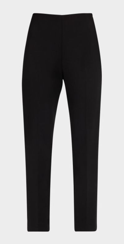 Adam Lippes Kit Slim Leg Compact Viscose Pants