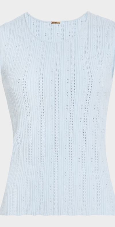 Adam Lippes Pointelle Compact Jacquard Tank Top