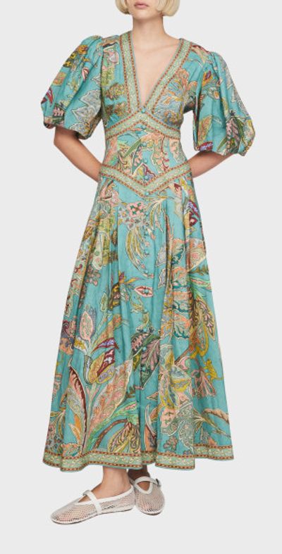 formal green dresses for women Clemenza Midi Dress main image 0