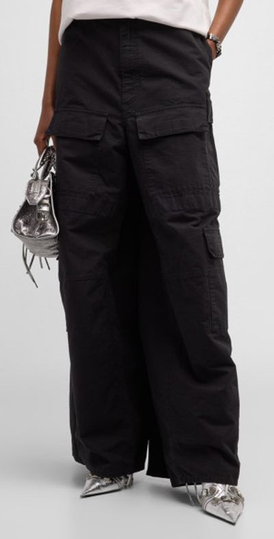 Balenciaga Apron Cargo Pants Skirt