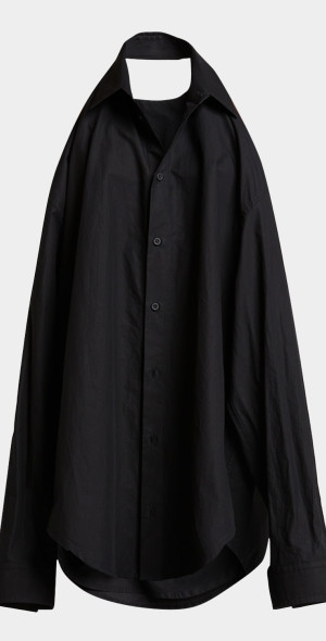 【関税&送料込】Balenciaga Suspended Poplin Shirt Dress Balenciaga Suspended Poplin Shirtdress - Bergdorf Goodman
