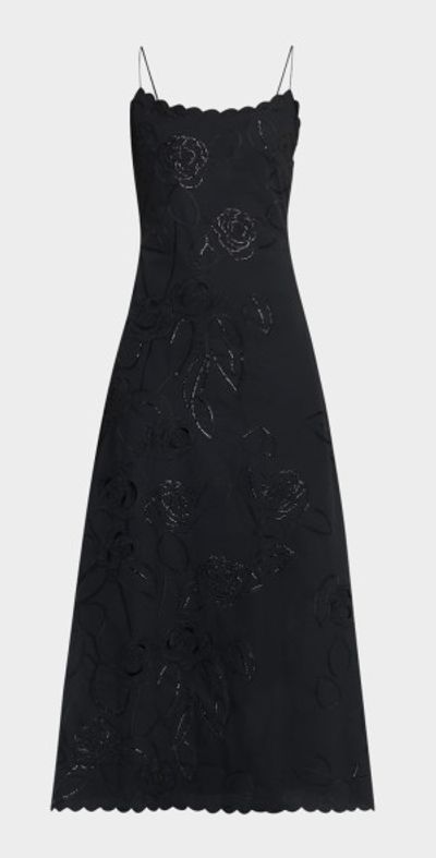 black a frame dress Chopova Lowena Bernadette Loose Dress L