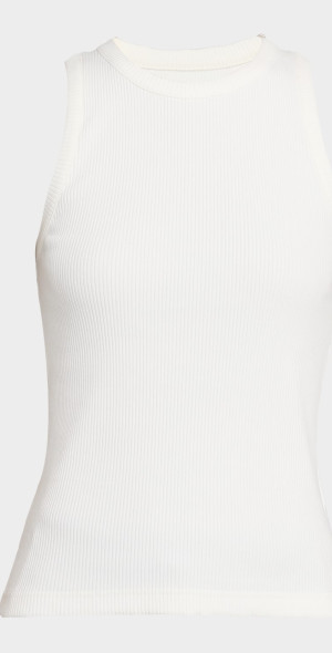 Bottega Veneta - Logo Patch Tank Top