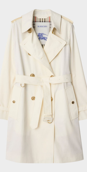 1300~Sequined SORIA Double-breasted Trench main image 1