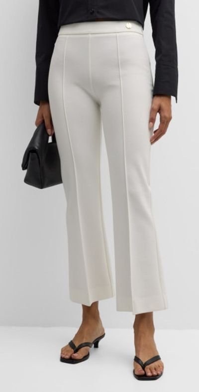 CALLAS Milano Lola Cropped High-Rise Jersey Pants