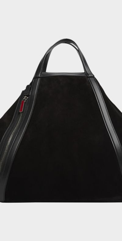 Christian Louboutin Men's Pyramid Leather Sling Bag