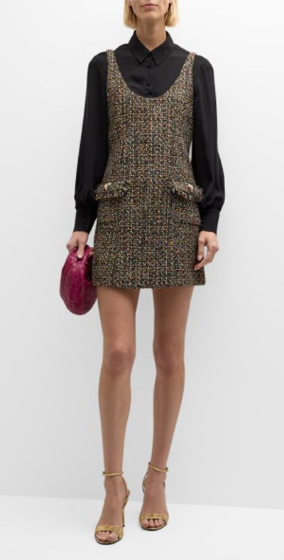 Cinq a Sept - Florianna Confetti Tweed Mini Dress