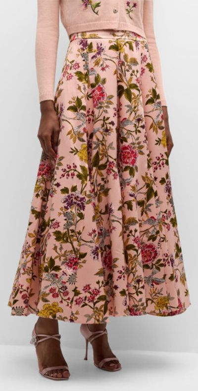 strapless open back dress Cizd8938 Cinq a Sept Olive Cosmo Flowers Dress – August Baton Rouge main image 0