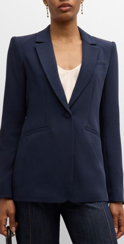 Cinq a Sept Karlie Tailored Crepe Blazer