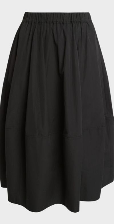 Co Cotton Midi Bubble Skirt