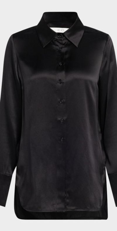 Co Silk Button-Down Shirt